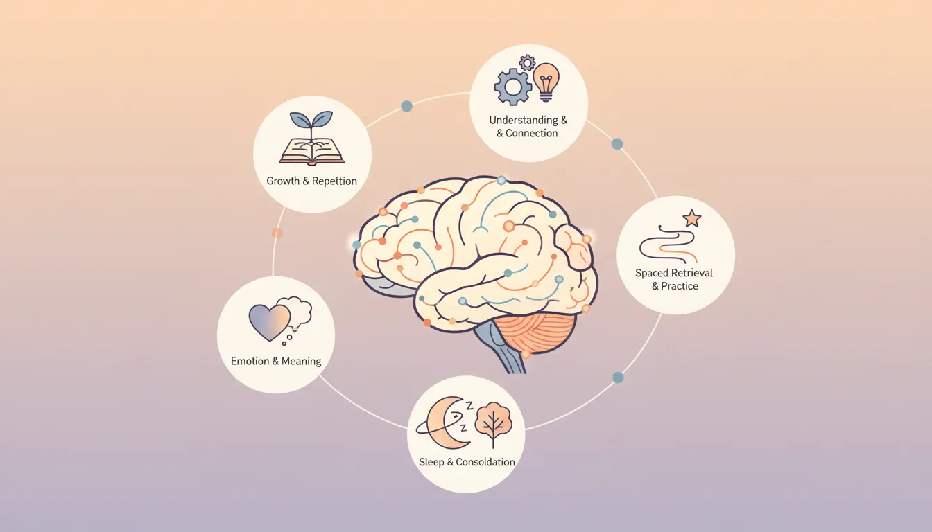 Comment notre cerveau apprend : 5 secrets pour mieux mémoriser